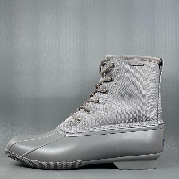 Sperry SeaCycled Saltwater Duck Boots Mens size 10.5 (new without Box) main image 9